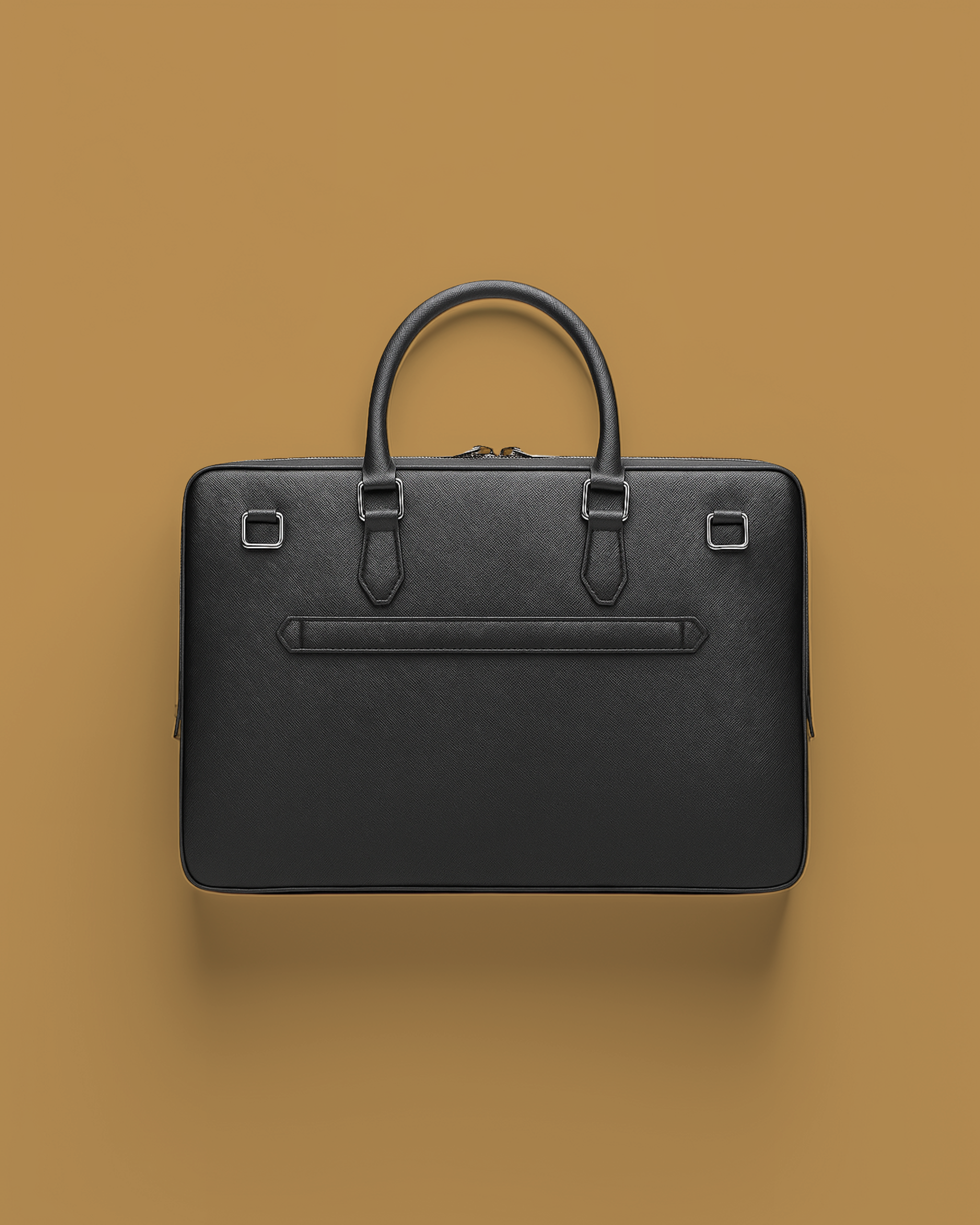 Cavour Leather Briefcase