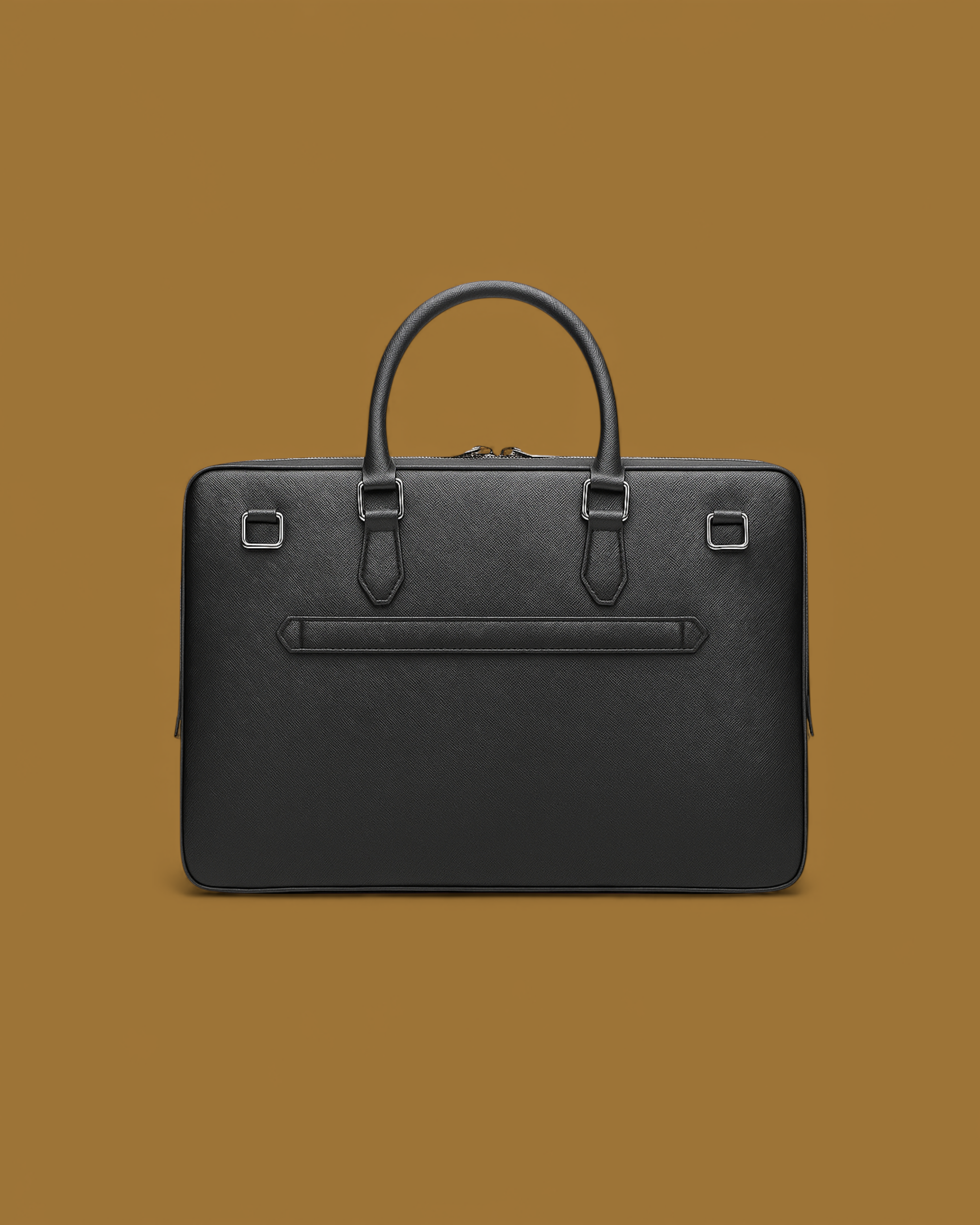 Cavour Leather Briefcase