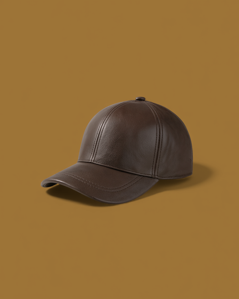 Aure Leather Cap