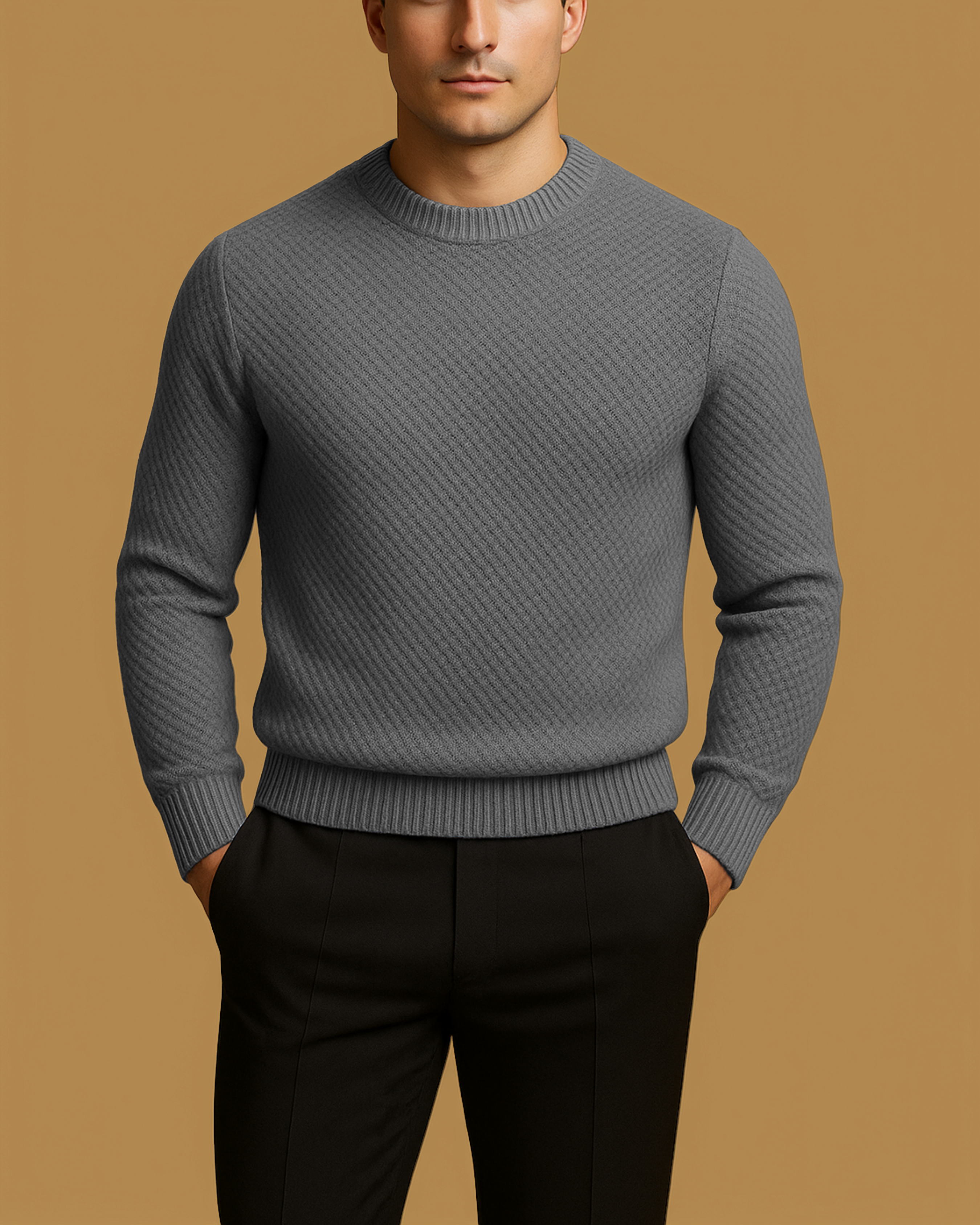 Lunaro Wool Blend Crewneck