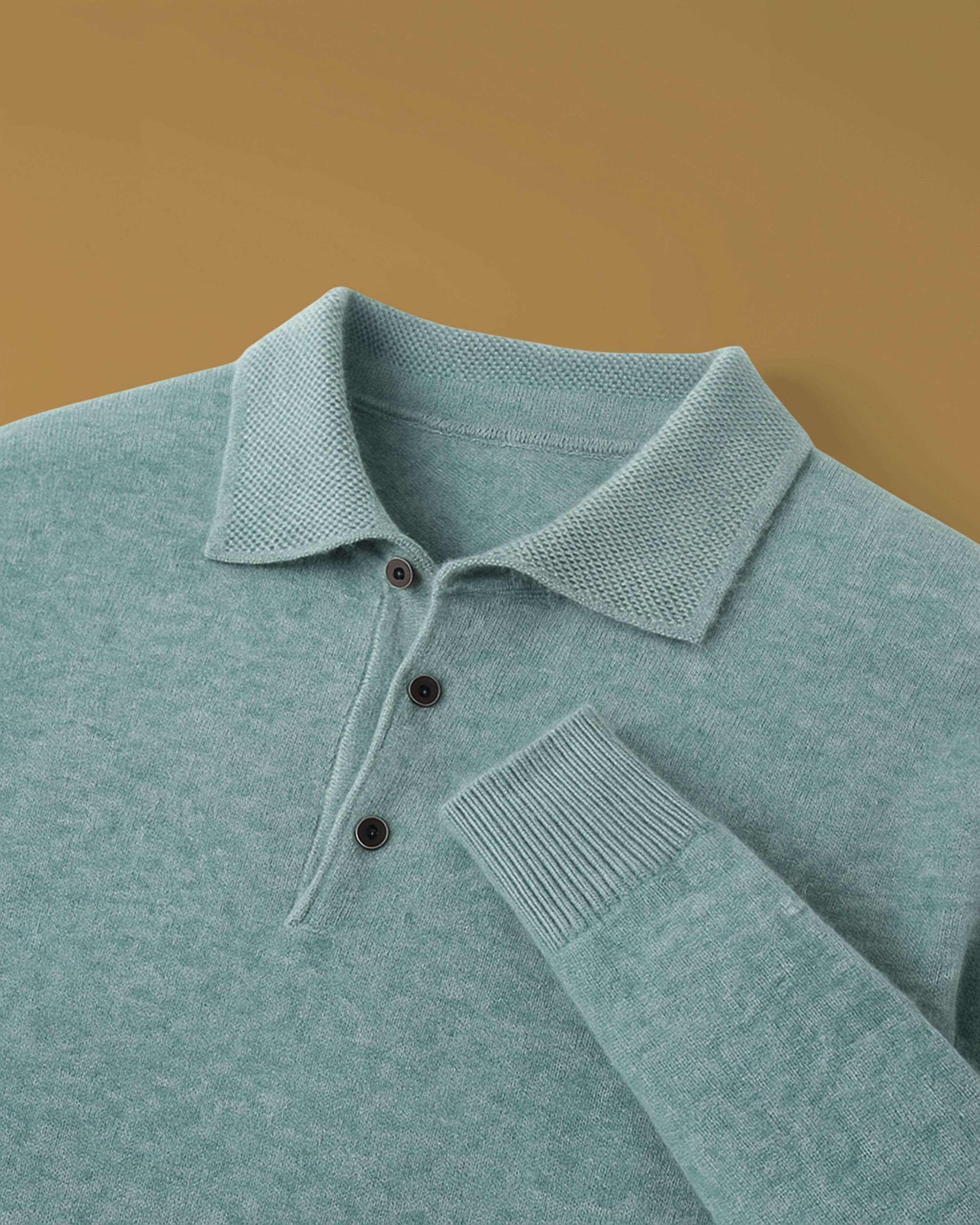 Milan Cashmere Wool Polo