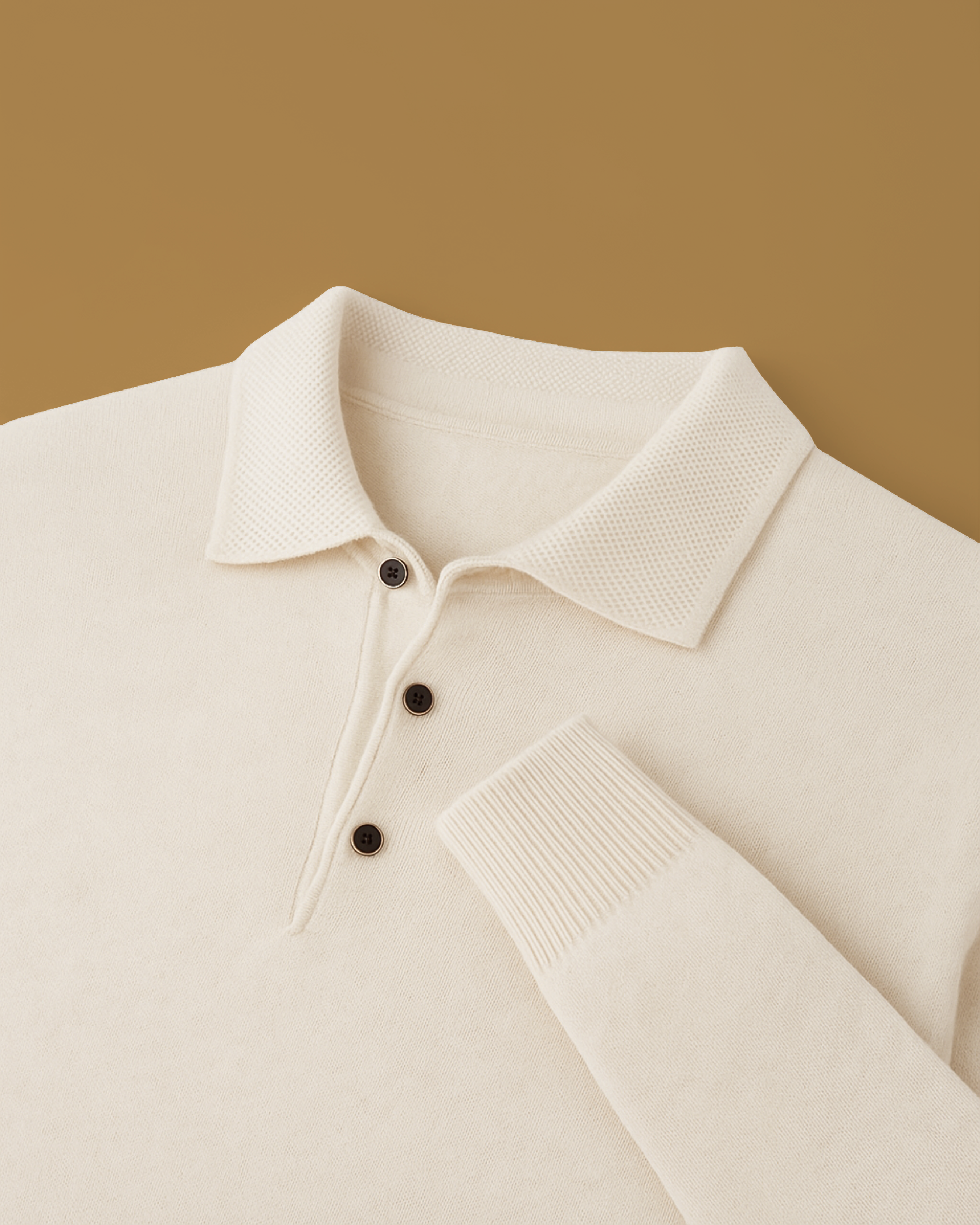 Milan Cashmere Wool Polo