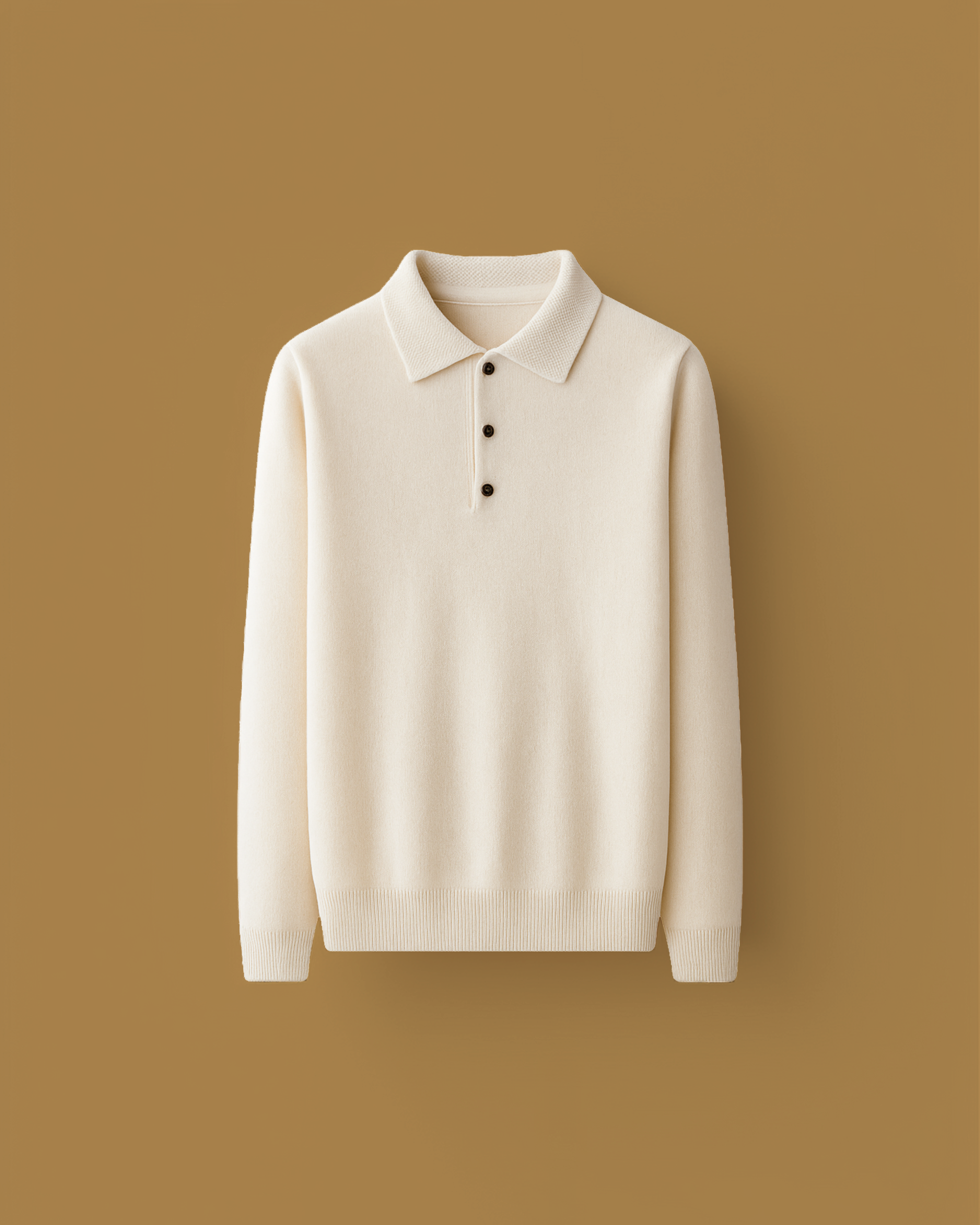 Milan Cashmere Wool Polo