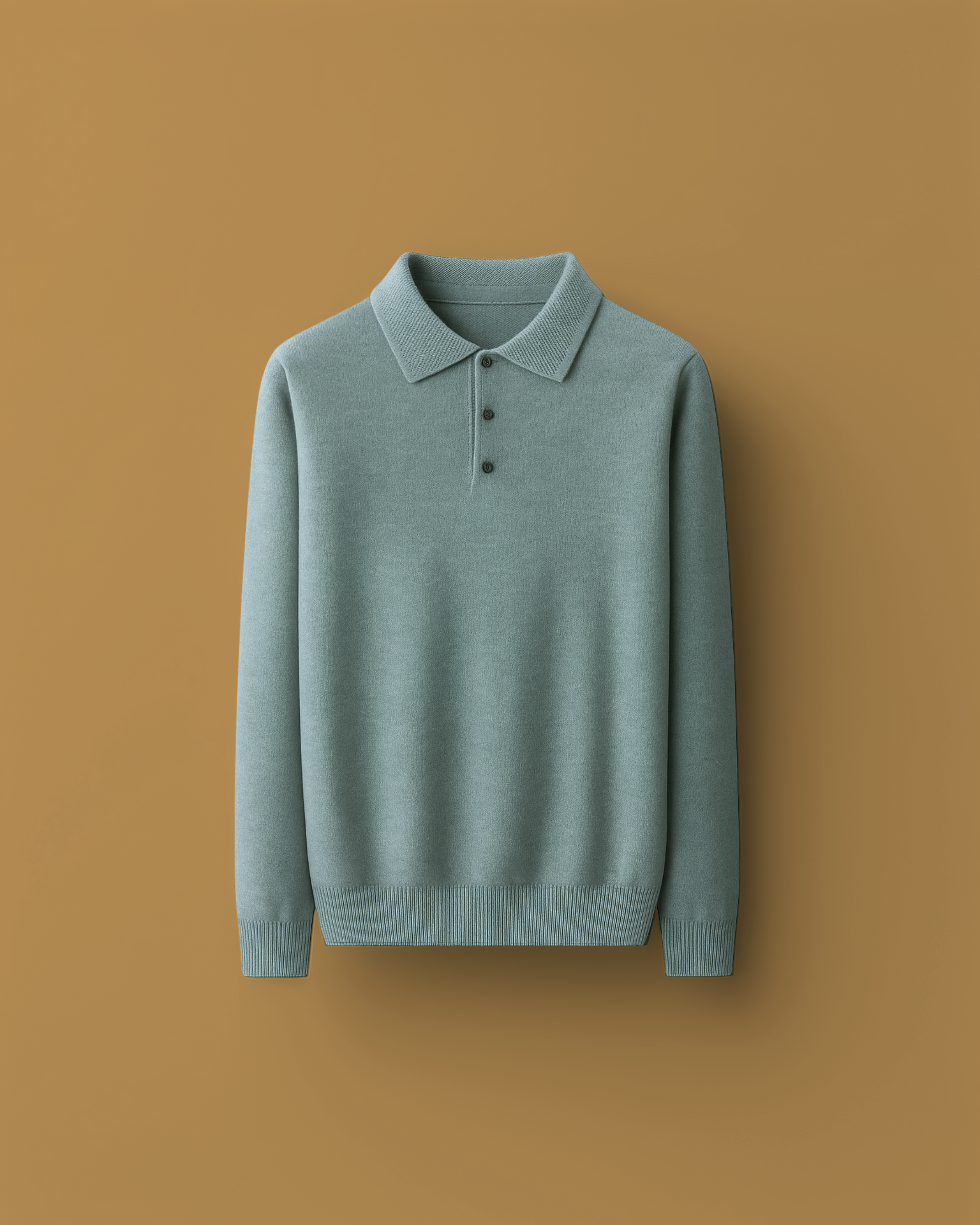 Milan Cashmere Wool Polo